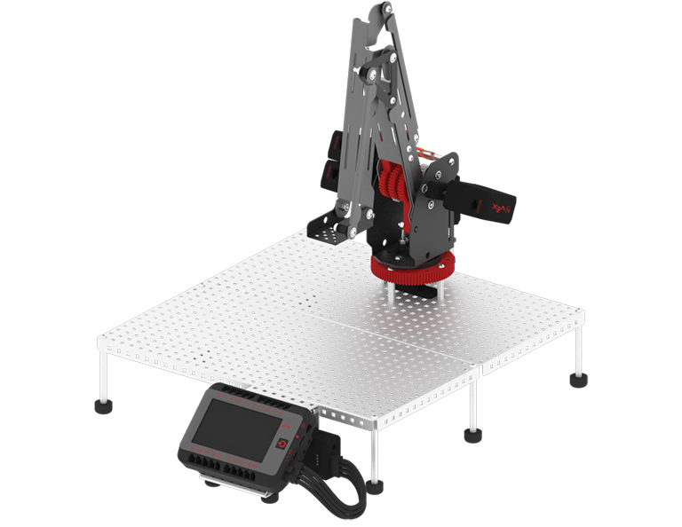 Vex surgical clearance robot arm